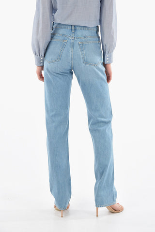 5 Pockets SLATE Straight Fit Denims 19cm