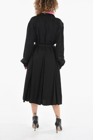 Reversible Printed Long Dress