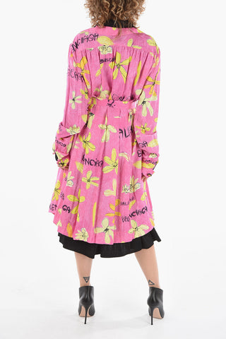 Reversible Printed Long Dress