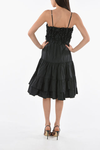 Rouched Sleeveless Dress