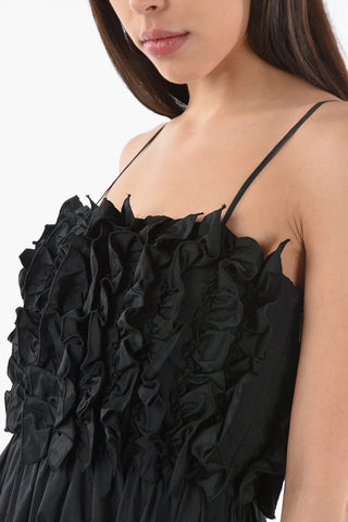 Rouched Sleeveless Dress