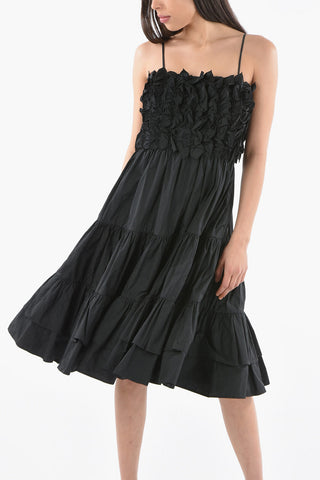 Rouched Sleeveless Dress
