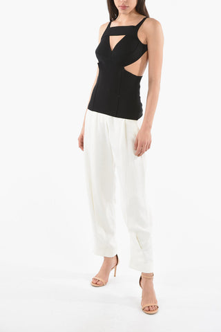TECUATL Cut-Out Detail CORONA Bare Back Top