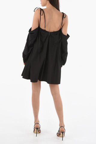 Heart Neckline Flared Dress