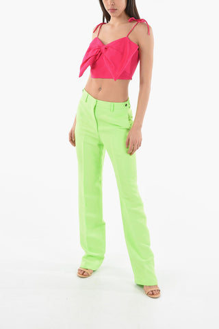 Sleeveless Top With Bow