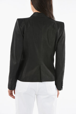 Blazer Monopetto ANGELINA in Pelle Nabouk