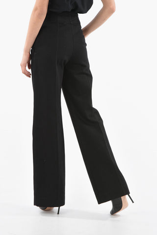 Jeans Loose Fit A Vita Alta 27cm