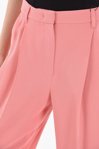 EMPORIO Flared Tailored Pants with Double-pleat