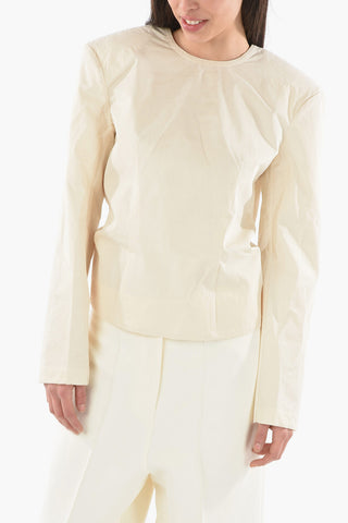 Blusa Bare Back TAFFY in Cotone