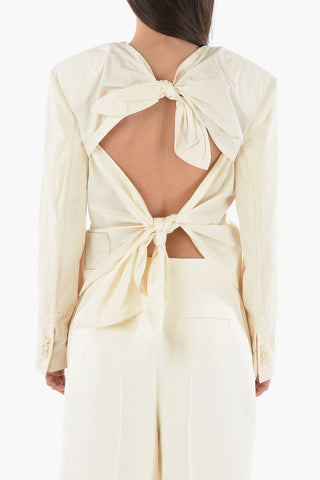 Blusa Bare Back TAFFY in Cotone