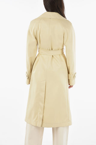 Double-breasted MONETA Trench with Belt and Flap Pockets