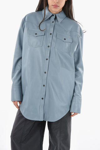 Over Shirt PATRAS in Nappa con Doppio Taschino