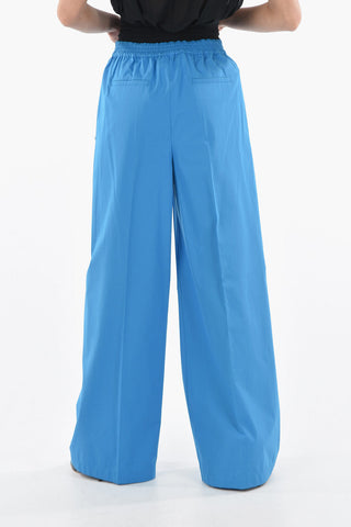Pantaloni Palazzo PETALI Con Vita Elasticizzata