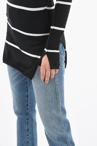 Maglia ICONIC CLASSIC a Righe Awning con Collo a V