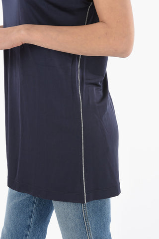 Sleeveless FLUID Viscose Top