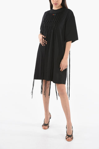 Embroidered Logo T-shirt Dress