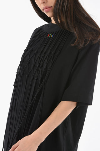 Embroidered Logo T-shirt Dress