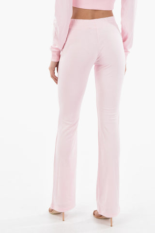 Drawstring Waist Pants and Full Zip Sweatshirt