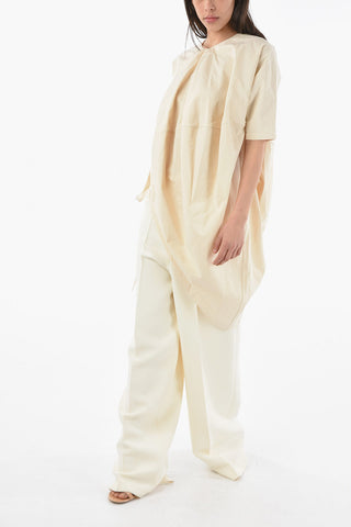 Cotton TARE Asymmetric Wrap Top