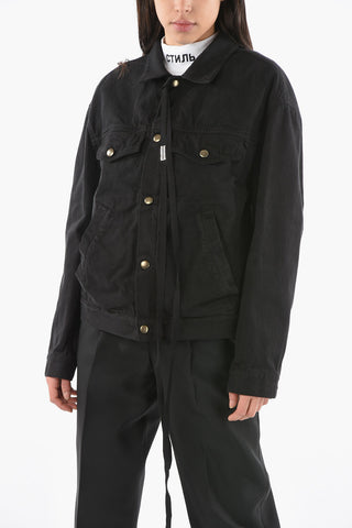 Giacca Comfort Fit MARTHE in Denim