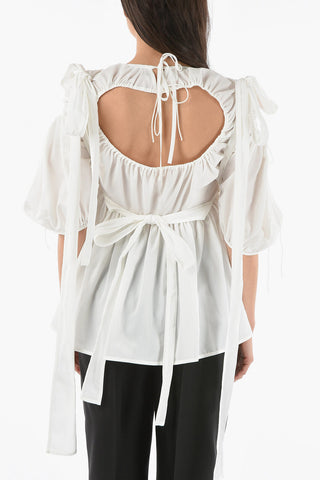 Cut Out Detail FALKA Recycled Polyester Top