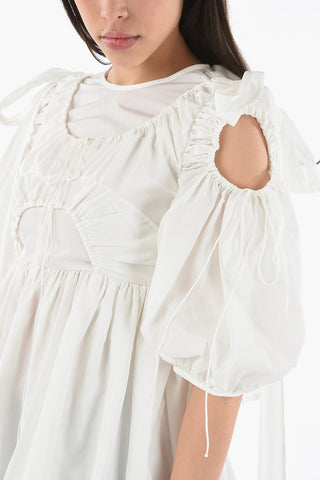 Cut Out Detail FALKA Recycled Polyester Top