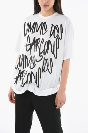 T-Shirt WIERD LOGO con Fondo Imbastito