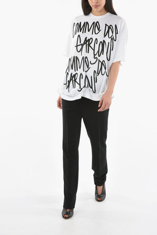 T-Shirt WIERD LOGO con Fondo Imbastito