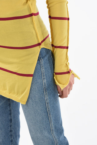 Maglia ICONIC CLASSIC a Righe Awning con Collo a V