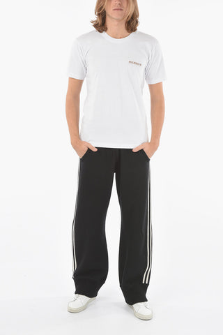 Crew Neck MYCELLIUM Cotton T-Shirt