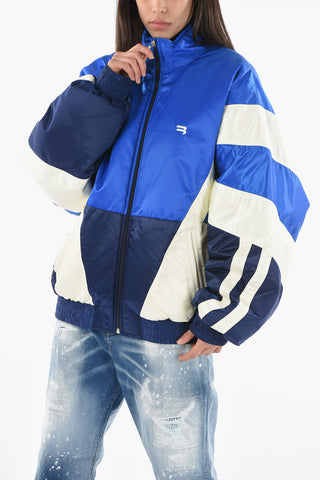 Padded UNISEX Tracksuit Bomber Jacket with Embroidered Logo