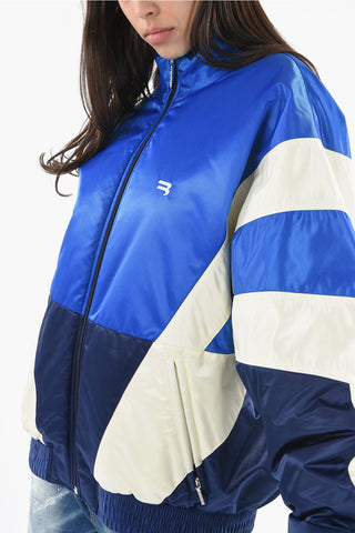 Padded UNISEX Tracksuit Bomber Jacket with Embroidered Logo