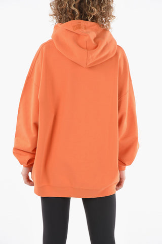 Felpa UNISEX in Cotone HAUTE COUTURE con Cappuccio e Maxitasca