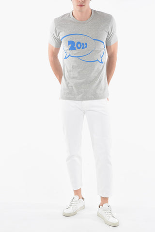 SHIRT CHRISTIAN MARCLAY T-shirt Slim Fit con Stampa sul Davanti