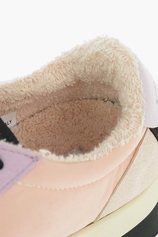 RECLYPSE Faux-leather and Nylon Lace-up Sneakers with Debossed Logo
