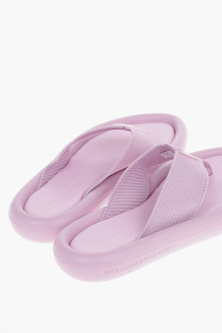 Canvas Pointed-Toe Flip-Flops AIR SLIDE