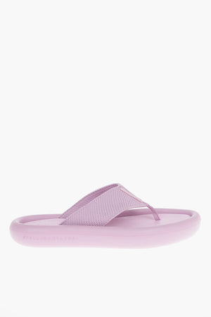 Canvas Pointed-Toe Flip-Flops AIR SLIDE