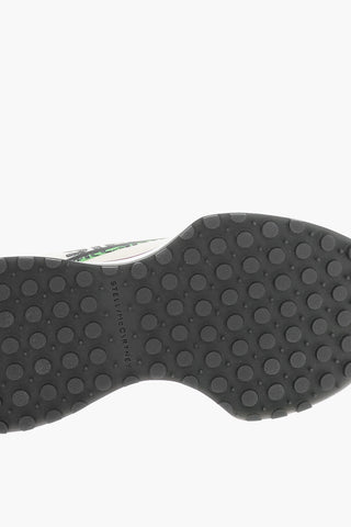 RECLYPSE Faux-leather and Nylon Lace-up Sneakers with Debossed Logo