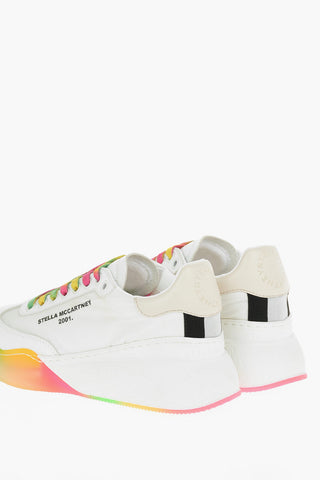 Nylon LOOP Low-top Sneakers with Fluo-Chunky Sole