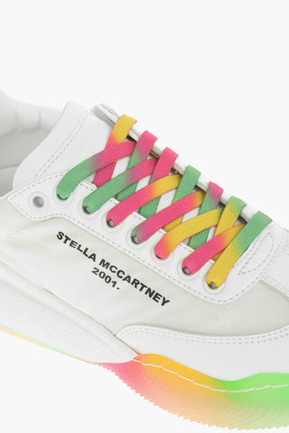 Nylon LOOP Low-top Sneakers with Fluo-Chunky Sole
