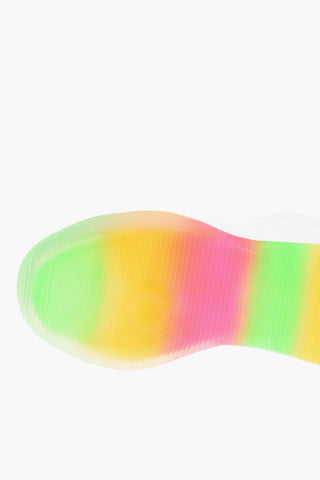 Nylon LOOP Low-top Sneakers with Fluo-Chunky Sole
