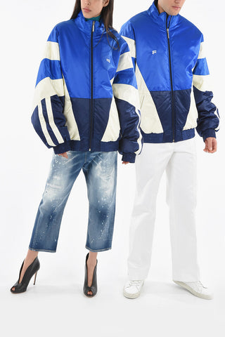 Padded UNISEX Tracksuit Bomber Jacket with Embroidered Logo