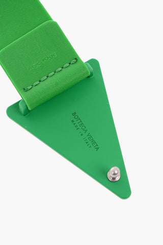 Solid Color Rubber Belt with Triangle Buckle 30mm