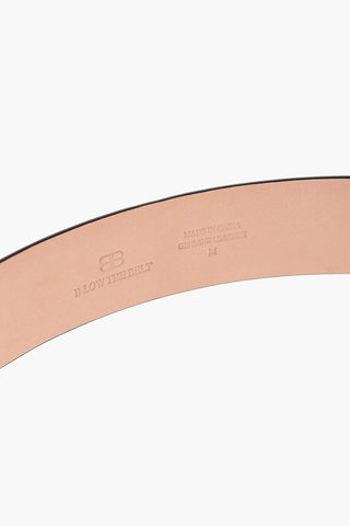 Metal Buckle KENNEDY Leather Belt