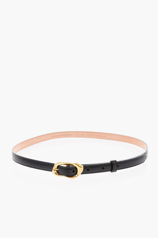 Leather MELTING Slim Belt