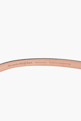 Leather MELTING Slim Belt