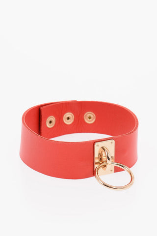 Leather JACOB Choker Necklace