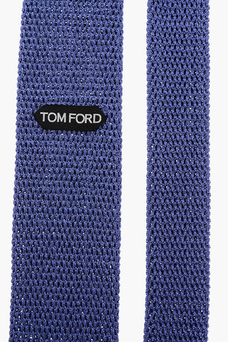 Silk-crochet Squared Tie