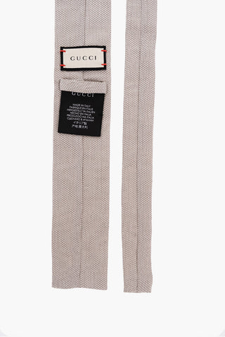 Linen Silk Squared Tie