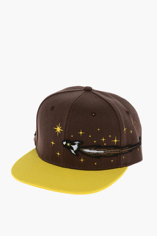 Cappello da Baseball con Patch Decorativi